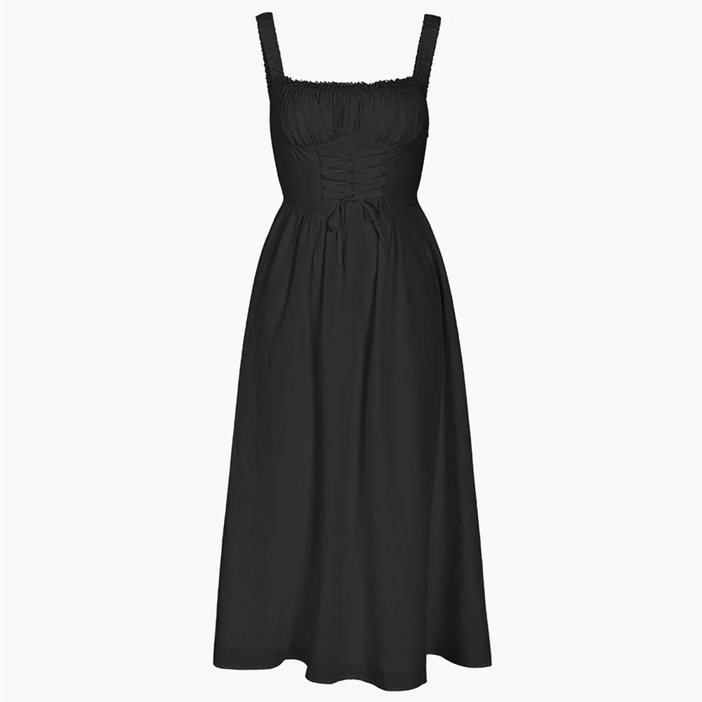 Coastal Cowgirl Long Dress Black